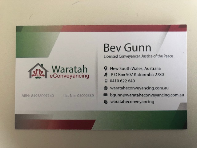 Waratah eConveyancing