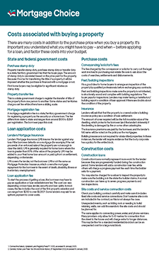 MC Factsheet 1 Property Purchase Costs FA