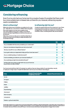 MC Factsheet 16 Refinancing Checklist FA